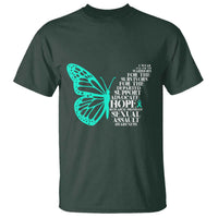 I Wear Teal For Sexual Assault Awareness T Shirt