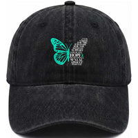 I Wear Teal For Sexual Assault Awareness Washed Cotton Baseball Cap