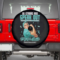 Sexual Assault Awareness Spare Tire Cover Be Strong And Speak Out Against Sexual Violence