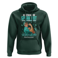 Sexual Assault Awareness Hoodie Be Strong And Speak Out Against Sexual Violence