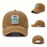 Sexual Assault Awareness Washed Cotton Baseball Cap In April We Wear Teal Ribbon