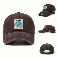 Sexual Assault Awareness Washed Cotton Baseball Cap In April We Wear Teal Ribbon