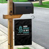 Sexual Assault Awareness Garden Flag Her Fight is My Fight