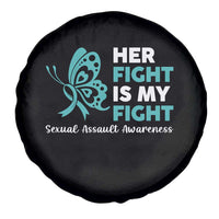 Sexual Assault Awareness Spare Tire Cover Her Fight is My Fight