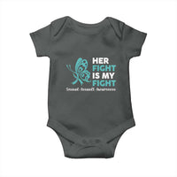 Sexual Assault Awareness Baby Onesie Her Fight is My Fight
