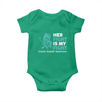Sexual Assault Awareness Baby Onesie Her Fight is My Fight