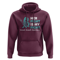 Sexual Assault Awareness Hoodie Her Fight is My Fight
