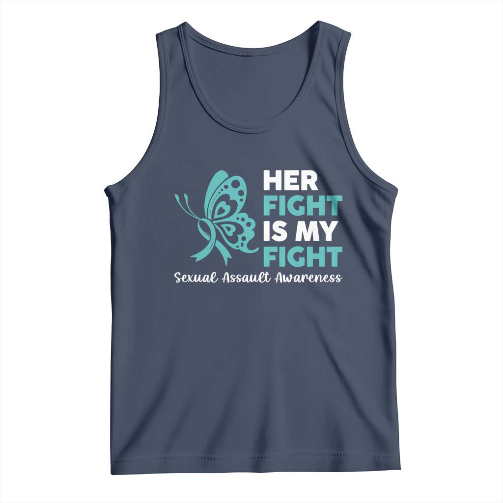 Sexual Assault Awareness Tank Top Her Fight is My Fight