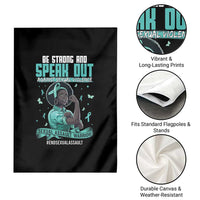 Sexual Assault Awareness Garden Flag Support African Women Stop Sexual Abuse Awareness