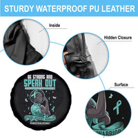 Sexual Assault Awareness Spare Tire Cover Support African Women Stop Sexual Abuse Awareness