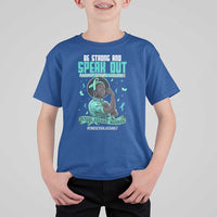 Sexual Assault Awareness T Shirt For Kid Support African Women Stop Sexual Abuse Awareness