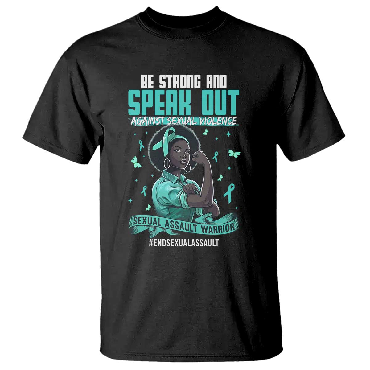 Sexual Assault Awareness T Shirt Support African Women Stop Sexual Abuse Awareness