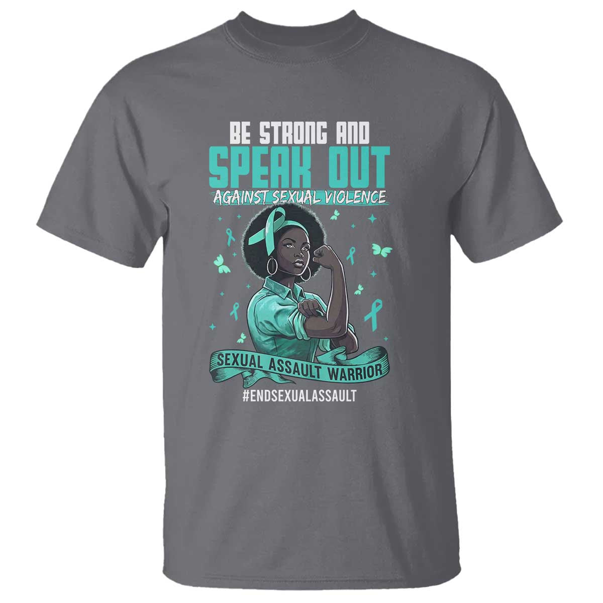 Sexual Assault Awareness T Shirt Support African Women Stop Sexual Abuse Awareness