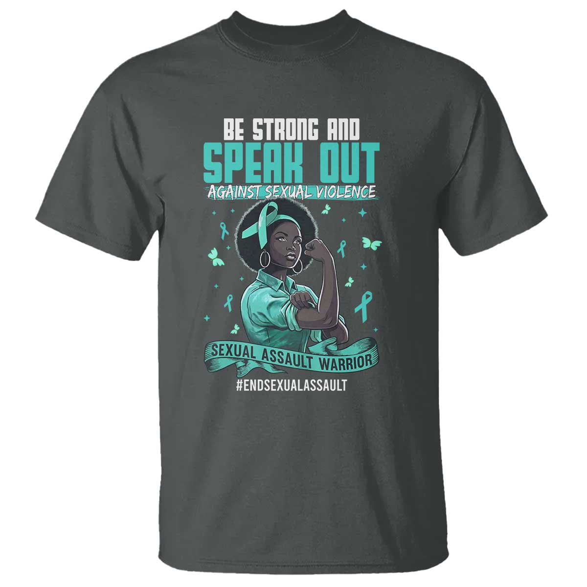 Sexual Assault Awareness T Shirt Support African Women Stop Sexual Abuse Awareness