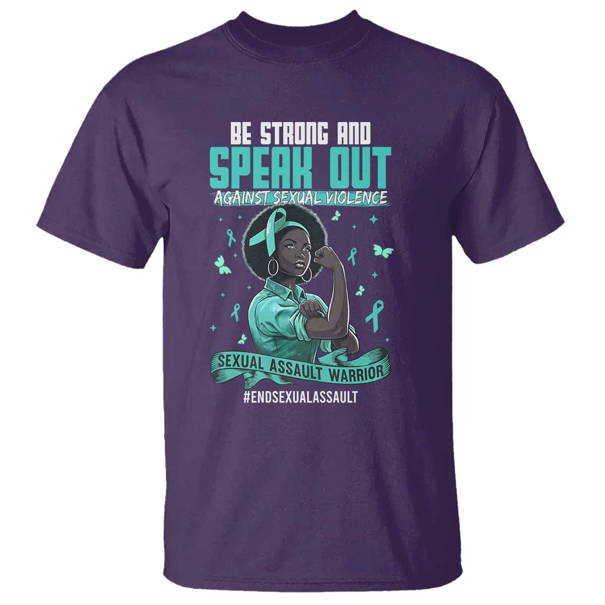 Sexual Assault Awareness T Shirt Support African Women Stop Sexual Abuse Awareness
