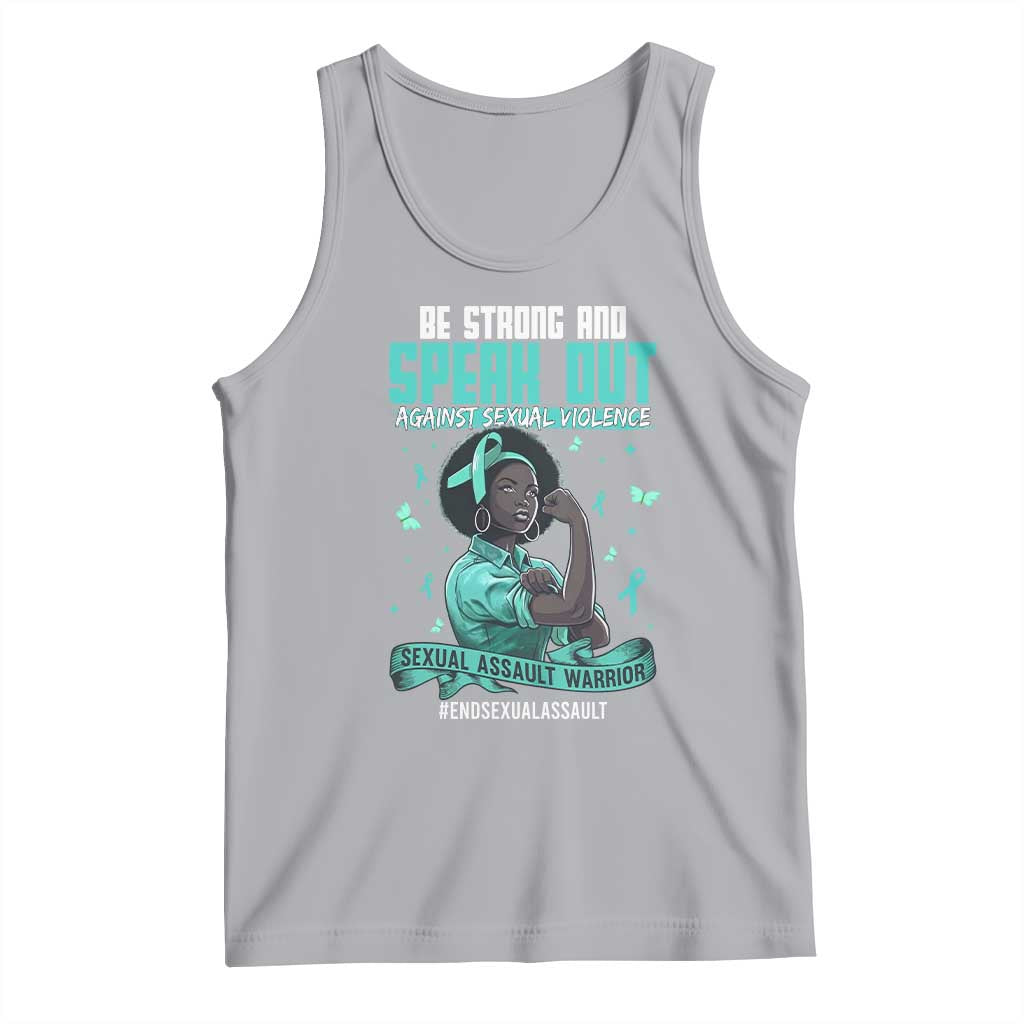 Sexual Assault Awareness Tank Top Support African Women Stop Sexual Abuse Awareness