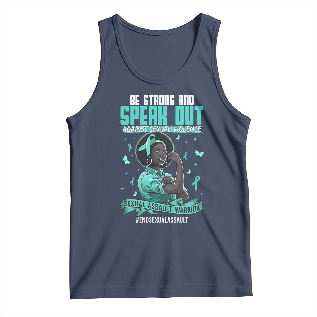 Sexual Assault Awareness Tank Top Support African Women Stop Sexual Abuse Awareness