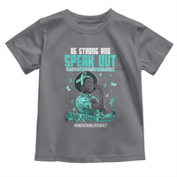 Sexual Assault Awareness Toddler T Shirt Support African Women Stop Sexual Abuse Awareness