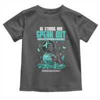 Sexual Assault Awareness Toddler T Shirt Support African Women Stop Sexual Abuse Awareness
