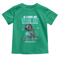 Sexual Assault Awareness Toddler T Shirt Support African Women Stop Sexual Abuse Awareness
