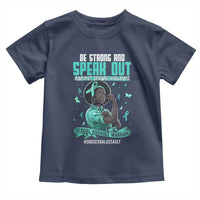 Sexual Assault Awareness Toddler T Shirt Support African Women Stop Sexual Abuse Awareness