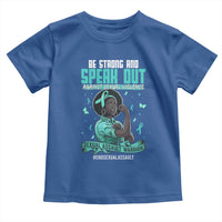 Sexual Assault Awareness Toddler T Shirt Support African Women Stop Sexual Abuse Awareness