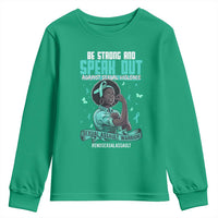 Sexual Assault Awareness Youth Sweatshirt Support African Women Stop Sexual Abuse Awareness