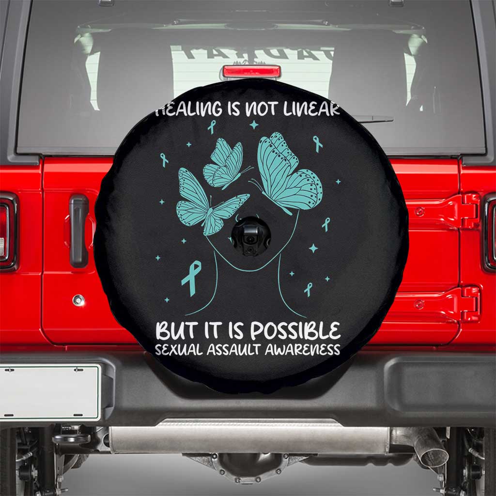 Sexual Assault Awareness Spare Tire Cover Healing Is Not Linear But It Is Possible