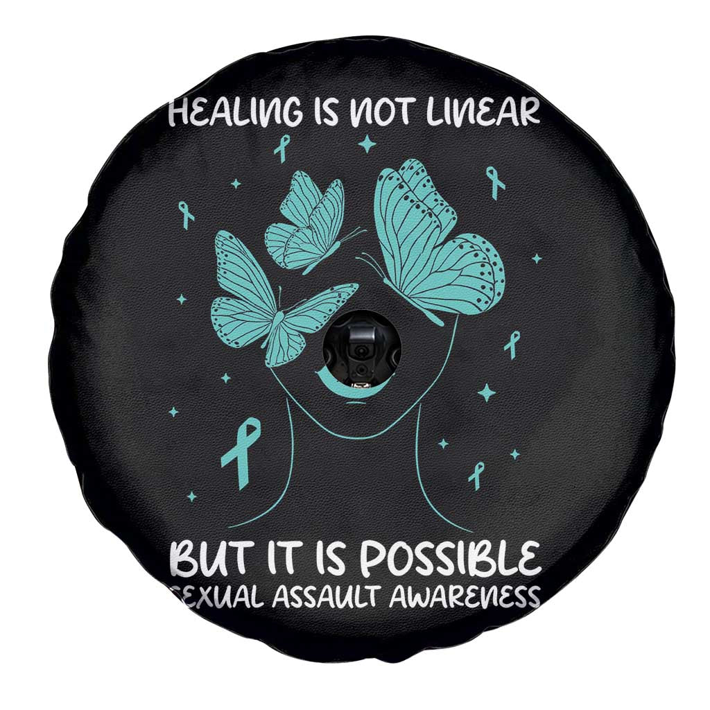 Sexual Assault Awareness Spare Tire Cover Healing Is Not Linear But It Is Possible