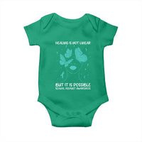 Sexual Assault Awareness Baby Onesie Healing Is Not Linear But It Is Possible