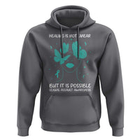 Sexual Assault Awareness Hoodie Healing Is Not Linear But It Is Possible