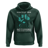 Sexual Assault Awareness Hoodie Healing Is Not Linear But It Is Possible