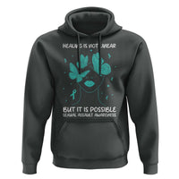 Sexual Assault Awareness Hoodie Healing Is Not Linear But It Is Possible