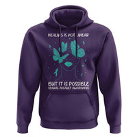 Sexual Assault Awareness Hoodie Healing Is Not Linear But It Is Possible