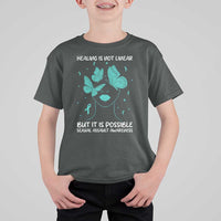 Sexual Assault Awareness T Shirt For Kid Healing Is Not Linear But It Is Possible