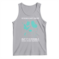 Sexual Assault Awareness Tank Top Healing Is Not Linear But It Is Possible