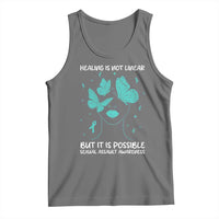 Sexual Assault Awareness Tank Top Healing Is Not Linear But It Is Possible