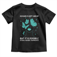 Sexual Assault Awareness Toddler T Shirt Healing Is Not Linear But It Is Possible