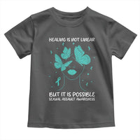 Sexual Assault Awareness Toddler T Shirt Healing Is Not Linear But It Is Possible