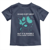 Sexual Assault Awareness Toddler T Shirt Healing Is Not Linear But It Is Possible