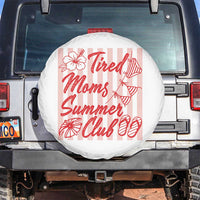 Tired Moms Summer Club Spare Tire Cover Funny Mom Life Beach Vacation