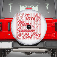 Tired Moms Summer Club Spare Tire Cover Funny Mom Life Beach Vacation