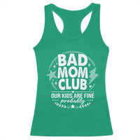 Bad Moms Club Racerback Tank Top Our Kids Are Fine Funny Mom Mother’s Day Gift