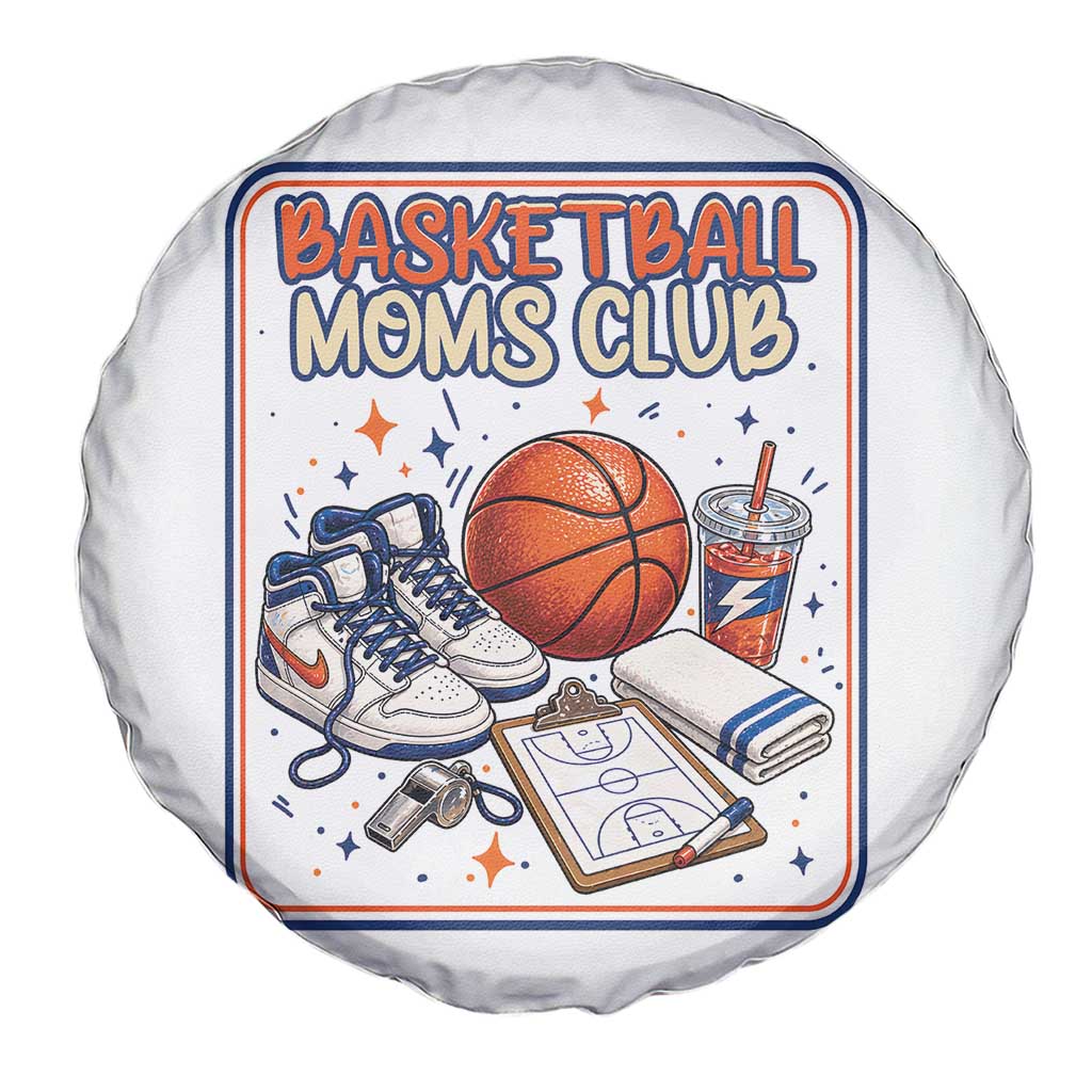 Basketball Moms Club Spare Tire Cover Funny Mother’s Day Gift
