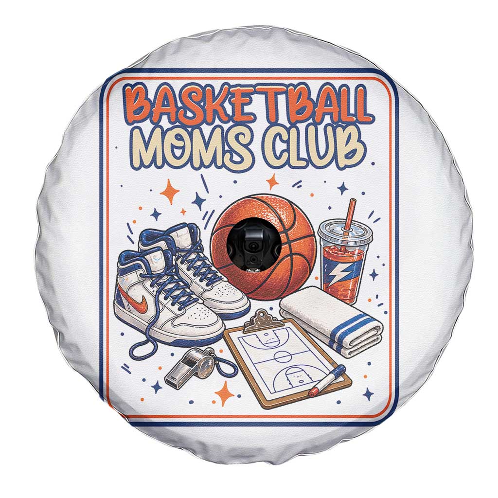 Basketball Moms Club Spare Tire Cover Funny Mother’s Day Gift