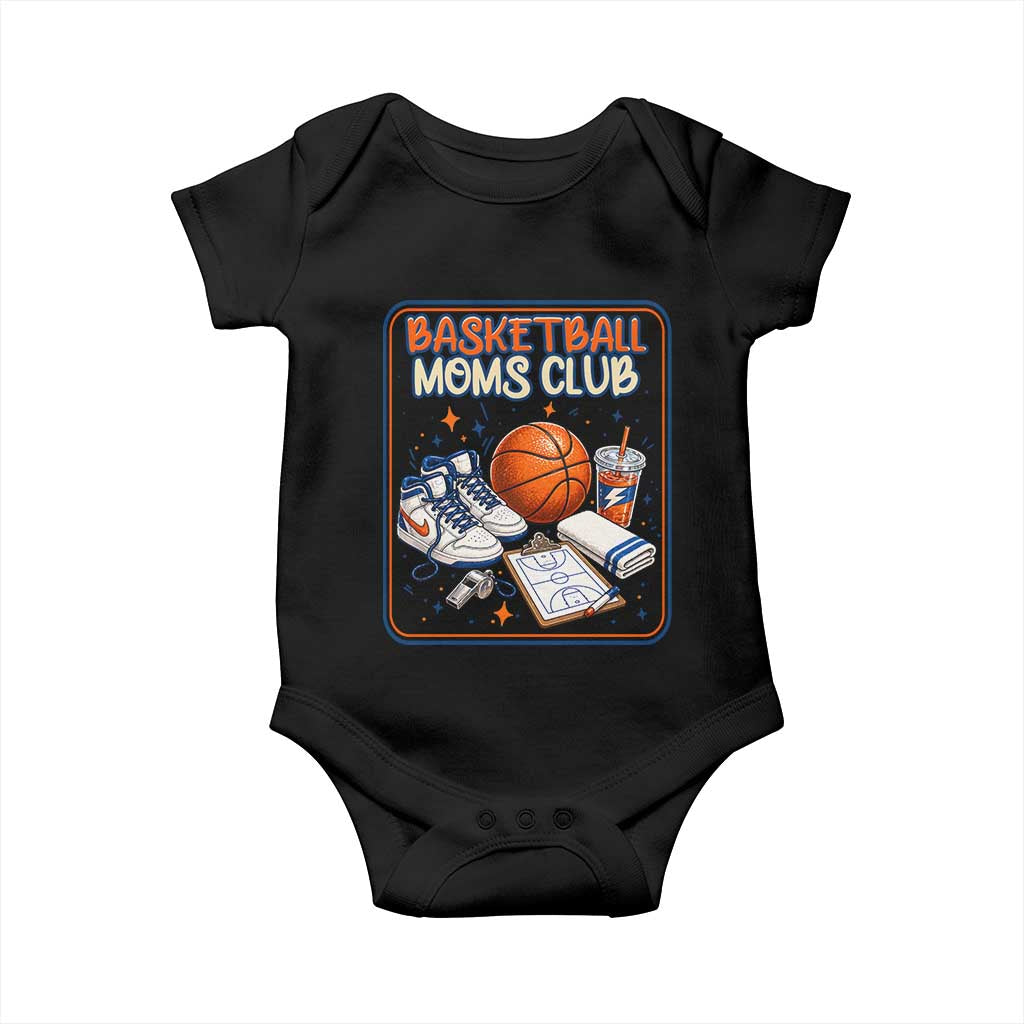 Basketball Moms Club Baby Onesie Funny Mother’s Day Gift