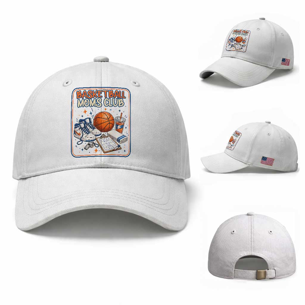 Basketball Moms Club Baseball Cap Funny Mother’s Day Gift