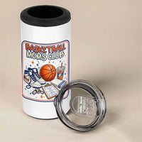 Basketball Moms Club 4 in 1 Can Cooler Tumbler Funny Mother’s Day Gift