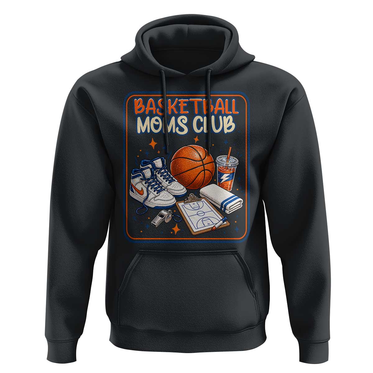 Basketball Moms Club Hoodie Funny Mother’s Day Gift