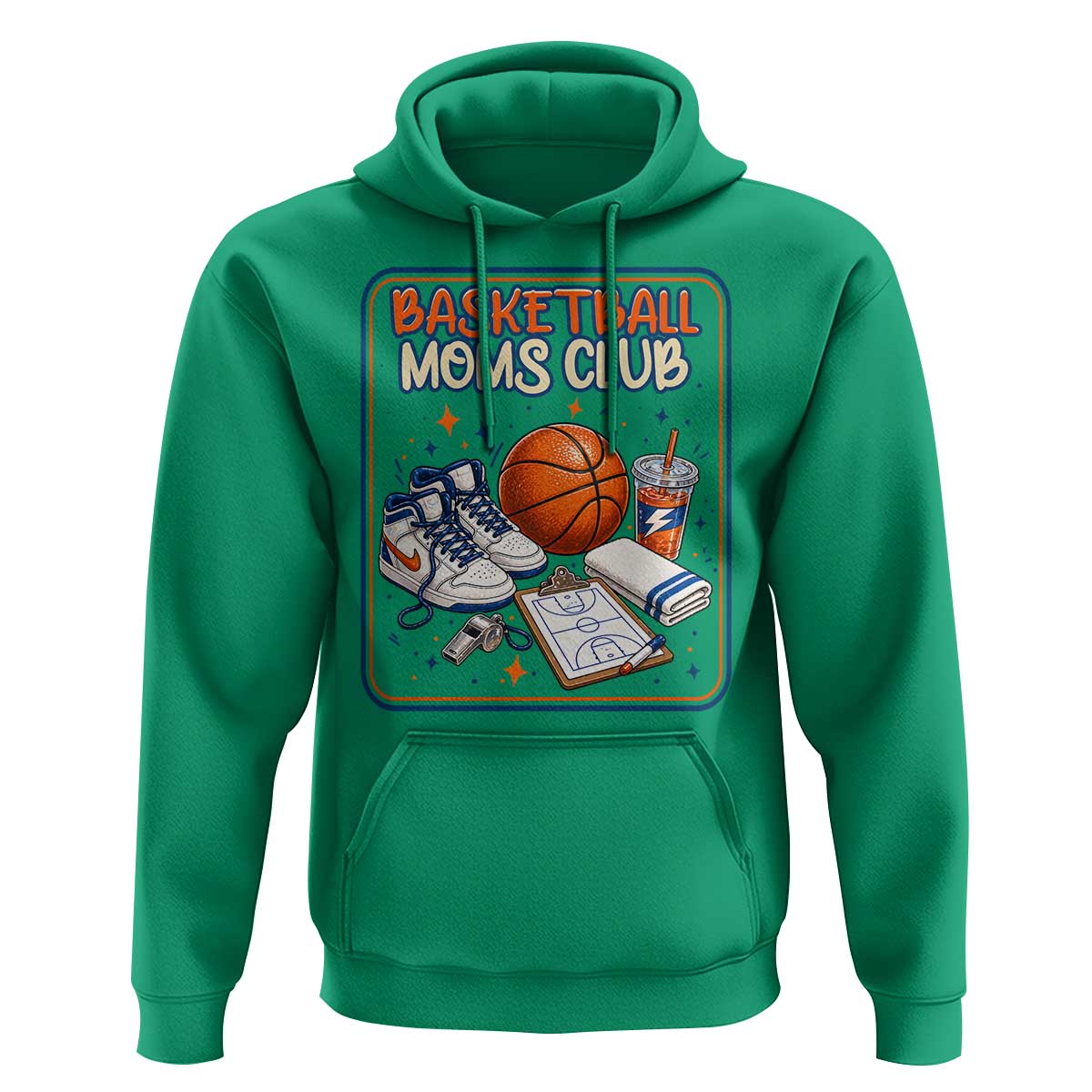 Basketball Moms Club Hoodie Funny Mother’s Day Gift